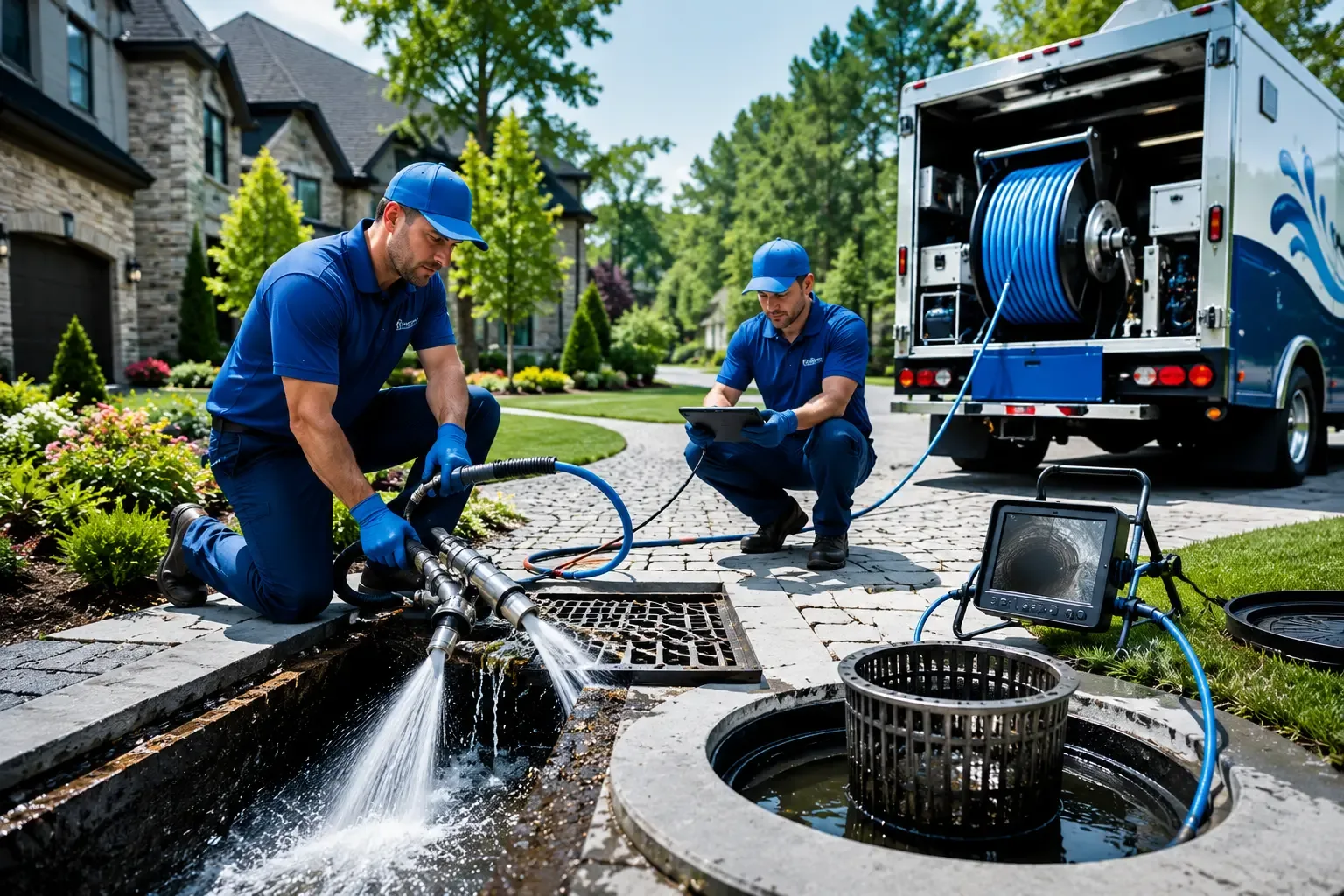 Local outdoor drain cleaning professionals in Bally, PA